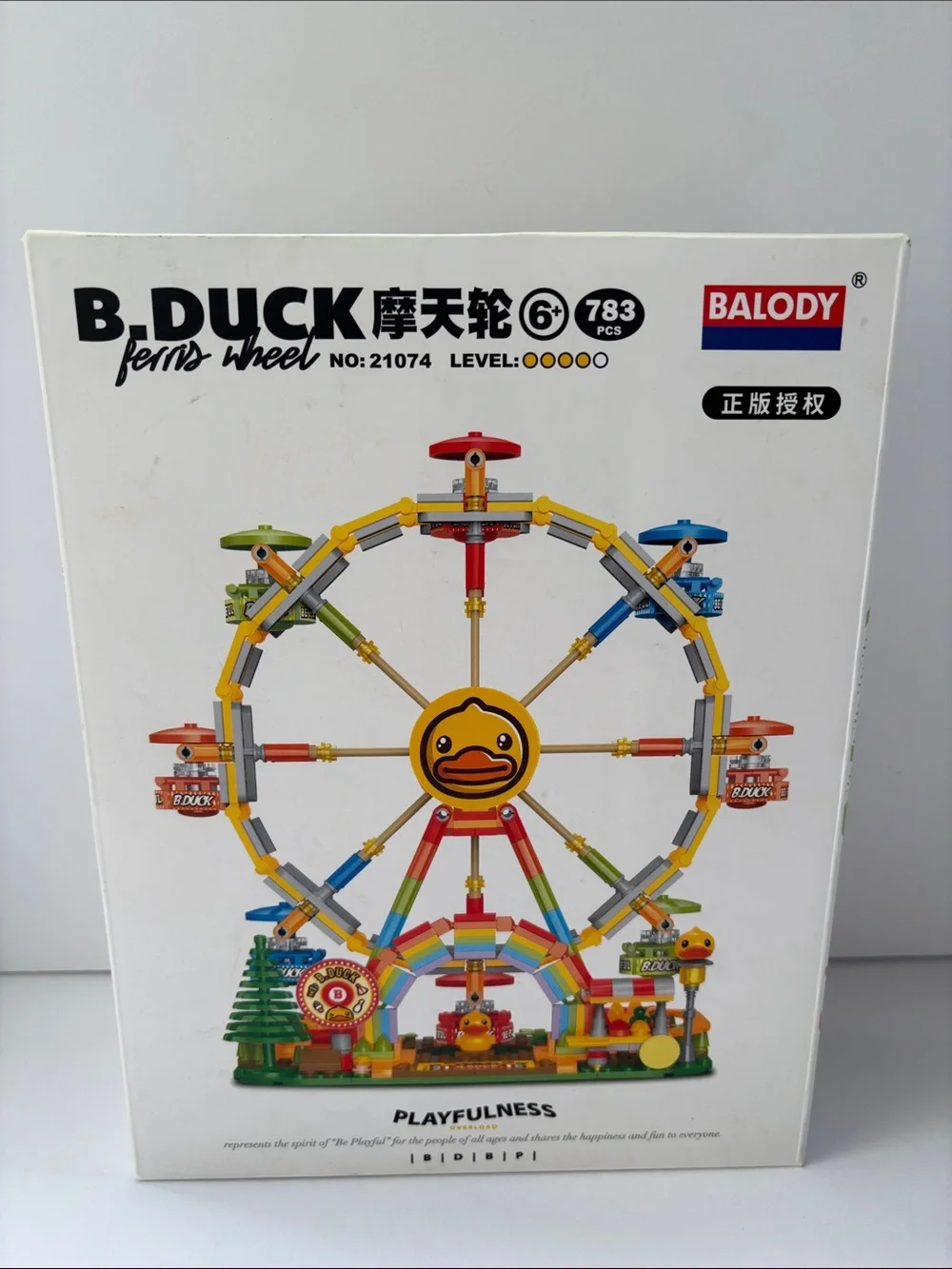 🦆 Balody 21074 Duck Ferris Wheel Building Block Set – 783 Pieces | New in Box🎡